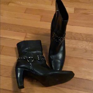 Harley Davidson heeled booties
